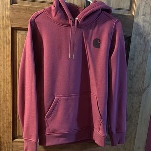 Carhartt Men's Hoodie in Deep Pink